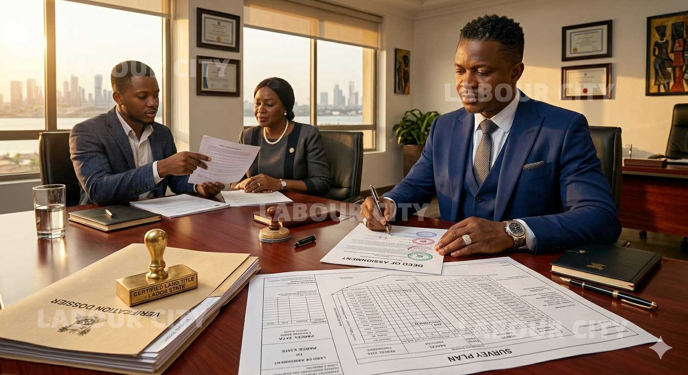 Land due diligence Lagos property verification process